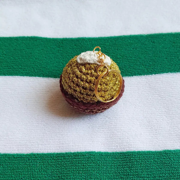 [BUNJANG] Handmade Ferrero Rocher Chocolate Keychain / 핸드메이드 페레로 로쉐 초콜릿 키링 (1개입)