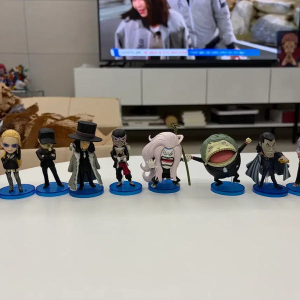 [BUNJANG] One Piece CP9 World Collectable Figure Set (9 Figures) / 원피스 CP9 월콜피규어 9종