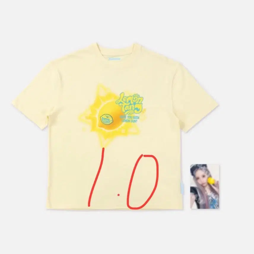 [BUNJANG] Hatsune Miku Lemon Tints Pop-up T-Shirt Split Set / 하투하 하츠투하츠 레몬탱 엠디 팝업 티셔츠 분철 판매 / 포카 앨범 럭드