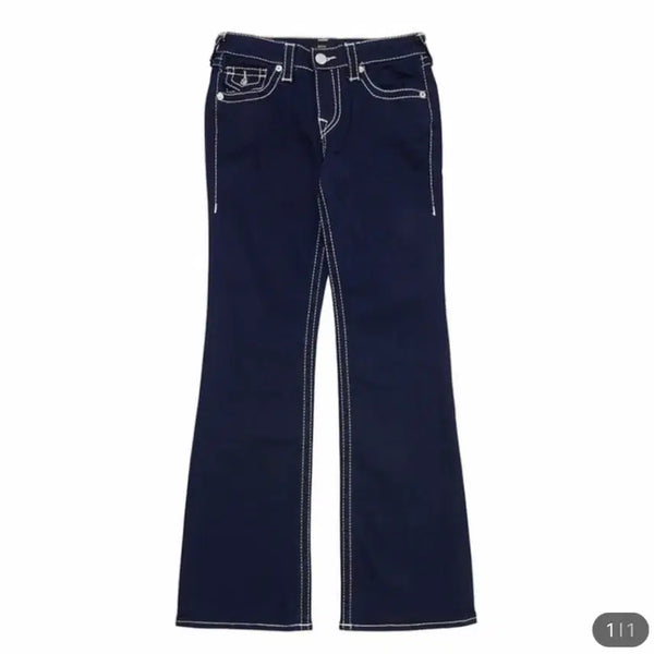 [BUNJANG] True Religion BECCA MID RISE BOOTC Indigo Denim Jeans / 트루릴리젼 미드라이즈 부츠컷 인디고 BECCA MID RISE BOOTC