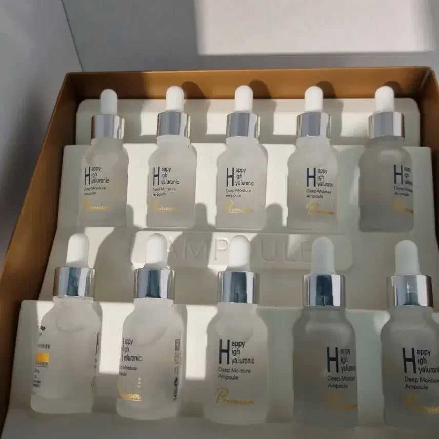 [BUNJANG] Hyaluronic Acid Ampoule Set (15ml x 10) / 히알루론산  앰플 15ml * 10개 세트