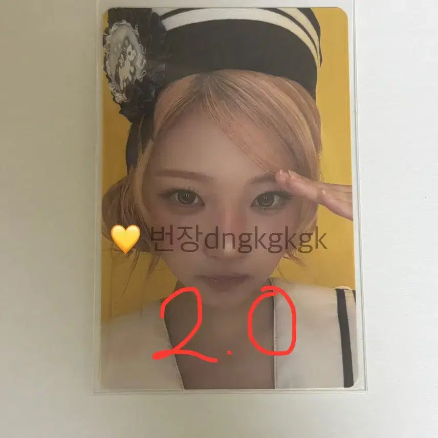[BUNJANG] Hatsuthahearts Stella Saw We Lemon Tang Lucky Draw Photocard / 하투하 하츠투하츠 스텔라 사웨 레몬탱 포카 럭드 분철 판매 사운드웨이브