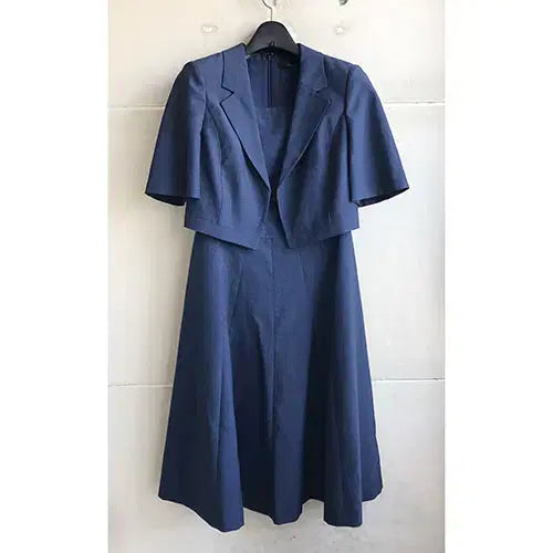 [BUNJANG] Kenneth Lady Navy Layered Dress / 케네스레이디 정품 - 55/새거수준