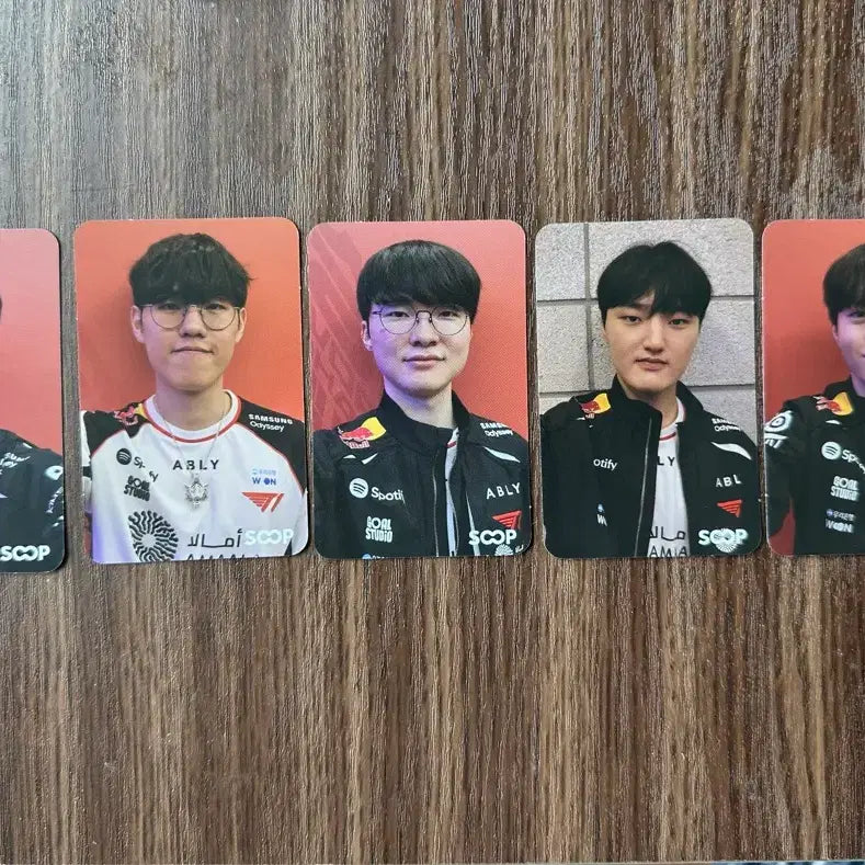 [BUNJANG] T1 MSI Pen Festa SOOP Booth Bundle Photocards / MSI 펜페스타 SOOP부스 T1 포토카드 일괄