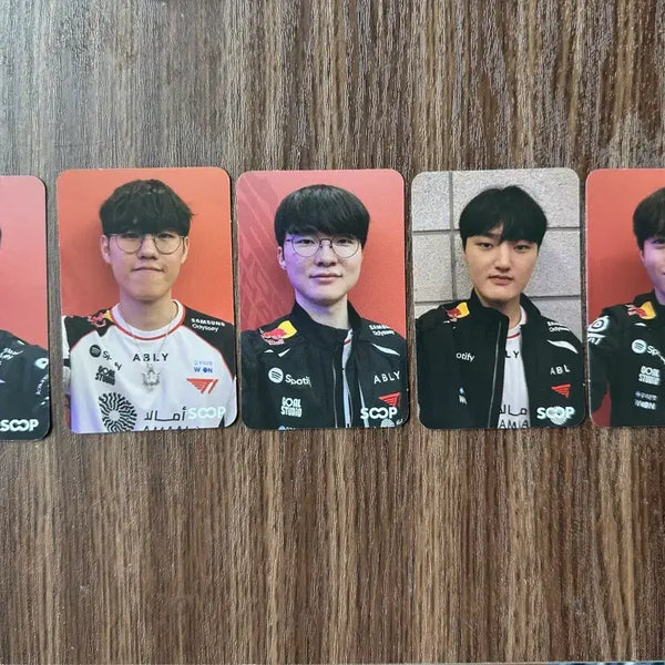 [BUNJANG] T1 MSI Pen Festa SOOP Booth Bundle Photocards / MSI 펜페스타 SOOP부스 T1 포토카드 일괄