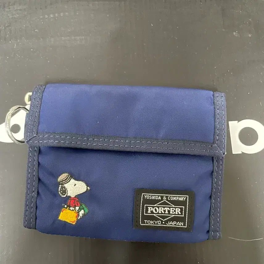 [BUNJANG] Porter x Snoopy Tri-Fold Wallet / 포터 x 스누피 삼단 지갑