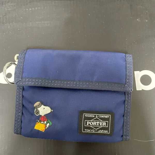 [BUNJANG] Porter x Snoopy Tri-Fold Wallet / 포터 x 스누피 삼단 지갑