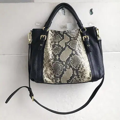 [BUNJANG] Daks Genuine Leather Tote Crossbody Bag / 닥스 정품/천연가죽/새거수준