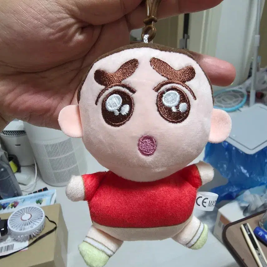 [BUNJANG] Crayon Shin-chan Plush Keychain / (새상품) 짱구 인형 키링