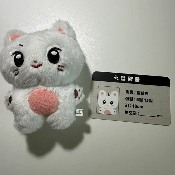 [BUNJANG] Sung Hanbin Hamnyangbin Doll / 성한빈 햄냥빈 인형