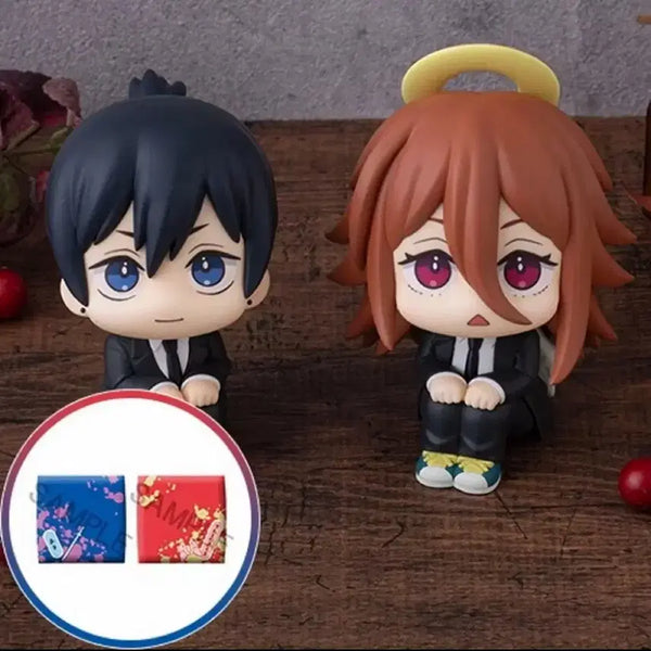 [BUNJANG] Chainsaw Man Aki & Angel Lucup Set (Sealed, with Cushion Bonus) / 미개봉,특전포함) 체인소맨 아키+천사 룩업 세트