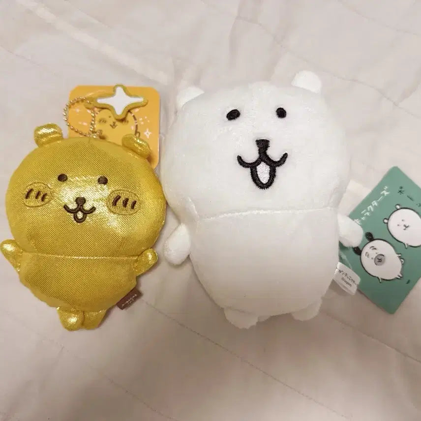 [BUNJANG] Nongdamgom Golden Bear & Nagano Nongdamgom Set / 황금 농담곰(금담곰)& 나가노 농담곰 2개 세트 판매