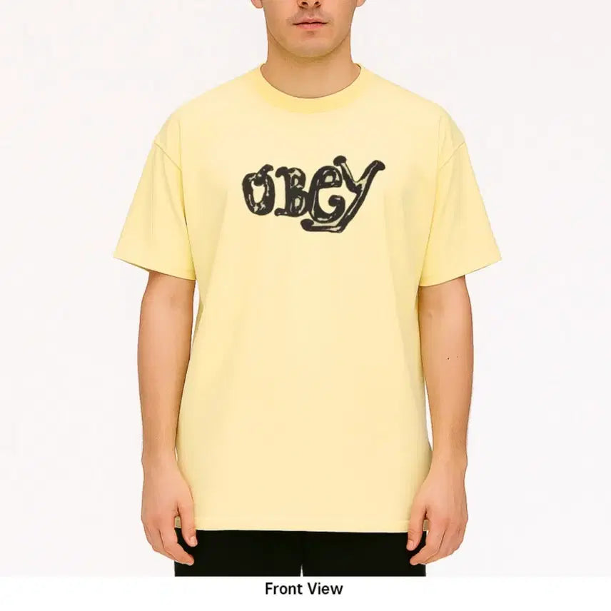 [BUNJANG] OBEY Short Sleeve T-Shirt M / 오베이 반팔티 M