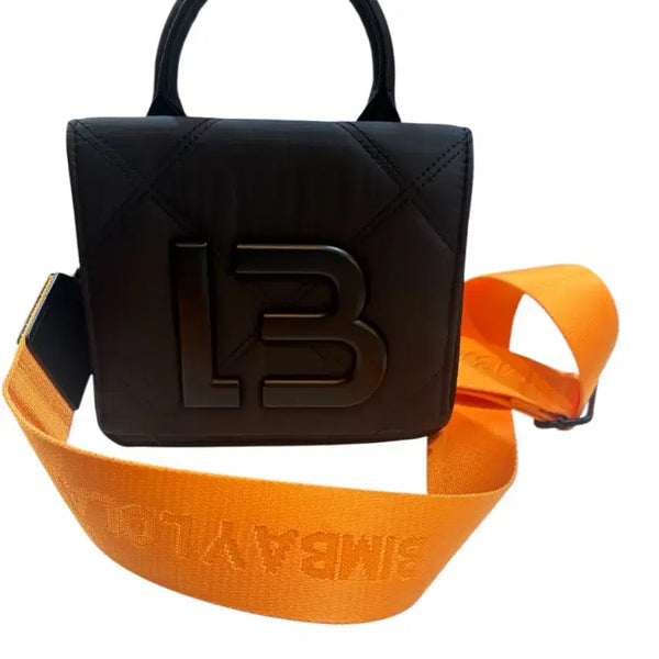 [BUNJANG] BIMBA Y LOLA Black Logo Shoulder Bag / 빔바이롤라 가방 블랙