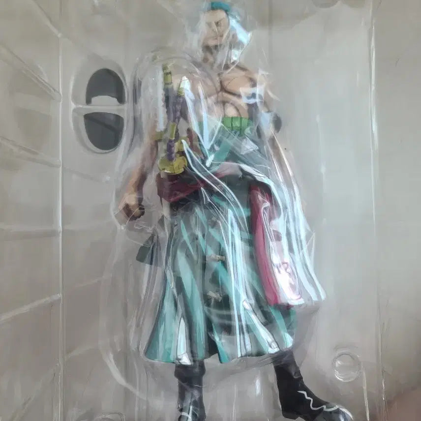 [BUNJANG] One Piece Zoro Acrylic Figure (Unsealed) / 조로 노박스 아크릴 미개봉 원피스 피규어