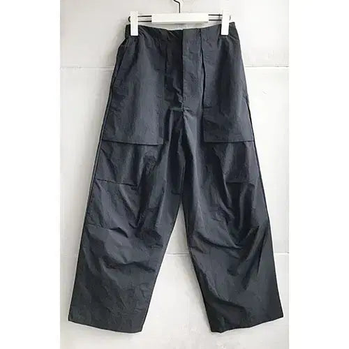 [BUNJANG] Khaki Nylon Summer Band Pants - Size 55 / 진카키 국산 밴드 여름밴드 팬츠-55/새거수준