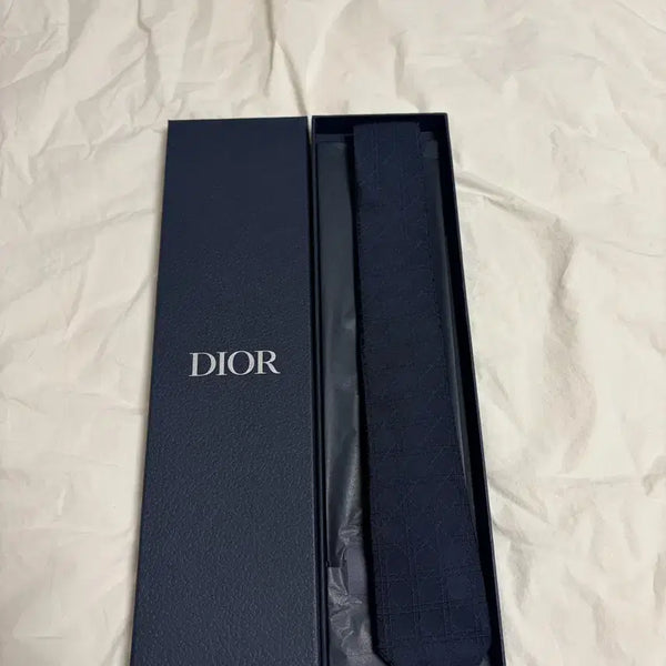[BUNJANG] Dior Cannage Silk Necktie / 디올 까나쥬 넥타이
