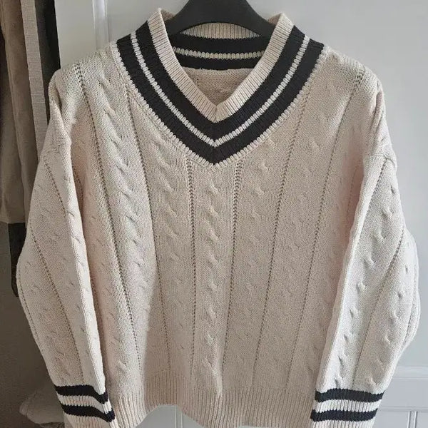 [BUNJANG] Twisted Knit Sweater / 꽈베기니트 교신