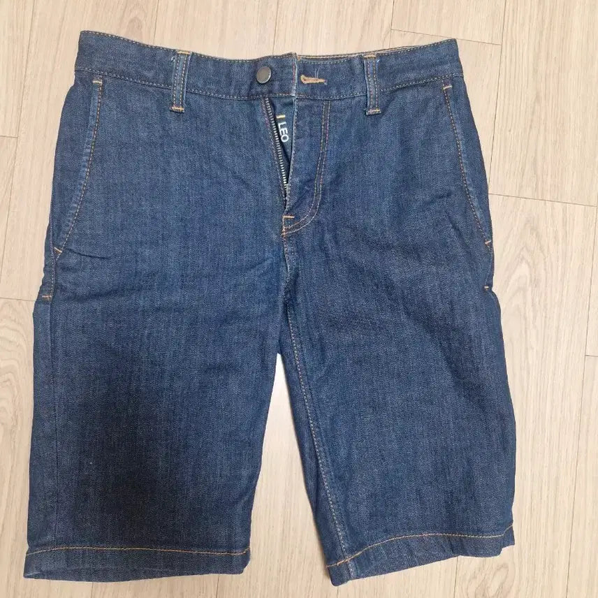 [BUNJANG] Plac Jeans Blue Denim Shorts / 플랙진