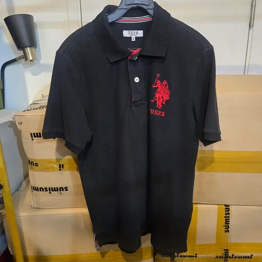 [BUNJANG] US Polo Assn Ralph Lauren Polo T-Shirt Black M / US POLO ASSN 랄프로렌 폴로티셔츠 블랙 M