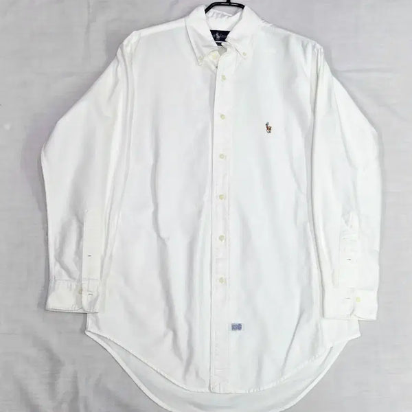 [BUNJANG] Polo Ralph Lauren Oxford Shirt White / 가슴90)폴로 랄프로렌 옥스포드 셔츠 화이트