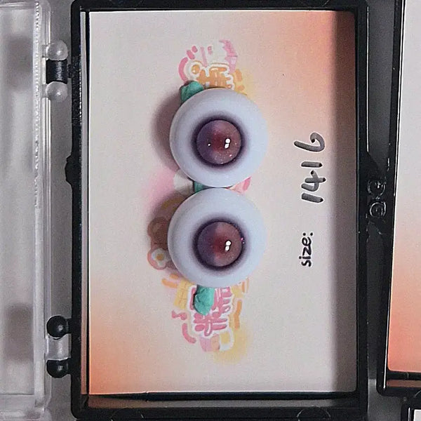 [BUNJANG] 14mm Glass Doll Eyes for Ball-Jointed Dolls / 14mm 안구 인형 구관 구체관절인형 14안구