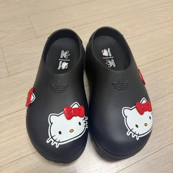 [BUNJANG] Adidas Hello Kitty Adifom Slides 245 / 아디다스 헬로키티 아디폼 245