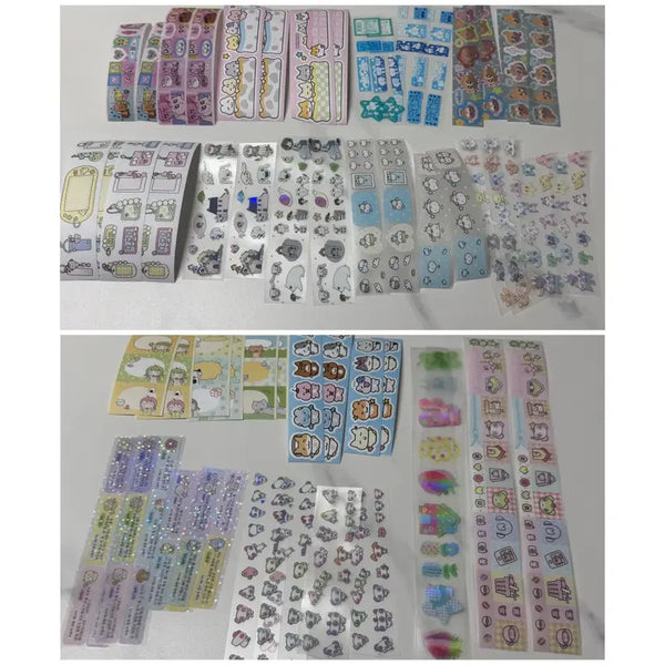 [BUNJANG] Kiss Cut Sticker Set (14 Designs, 28 Patterns) / 키스컷띵 키스컷 소분 다꾸 키스컷 일괄판매  키스컷세트 (3)