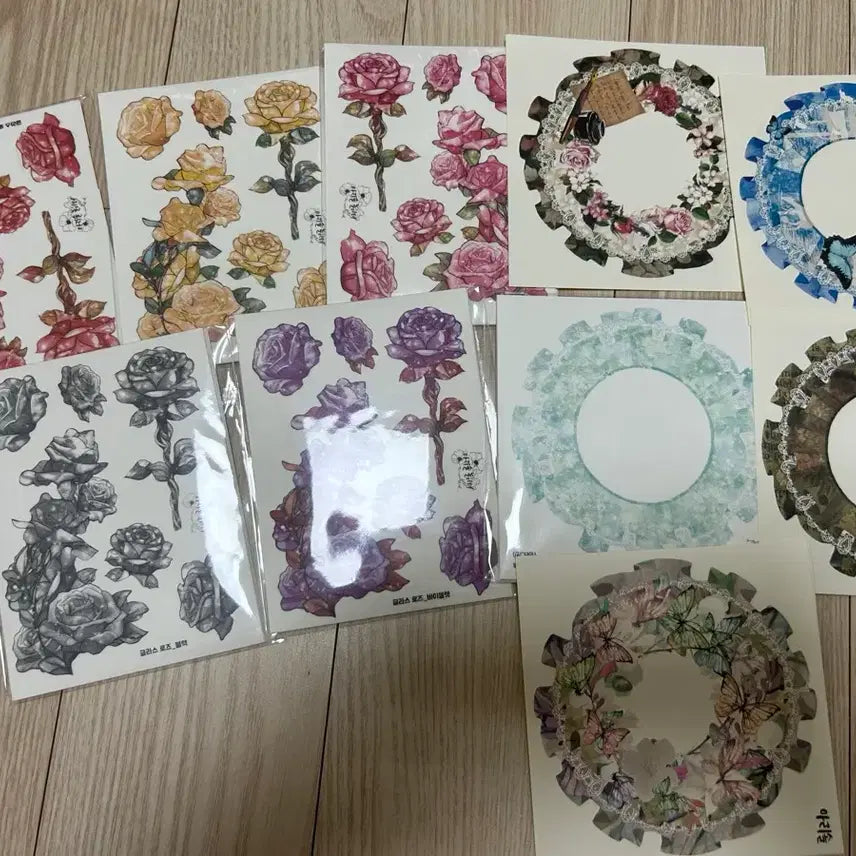 [BUNJANG] Fantasy Journaling Sticker Bundle Set / 판타지 다꾸 스티커 일괄