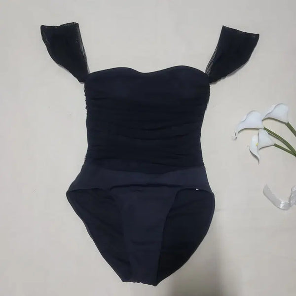 [BUNJANG] LAPLA Lily Monokini One-Piece Swimsuit (Black) / 새상품 라플라 LAPLA 릴리 손예진 모노키니 원피스 수영복 블랙 S-M