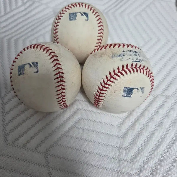[BUNJANG] Rawlings Official Major League Baseball 3-Ball Bundle / 롤링스 메이저리그 공인구 3개 일괄판매