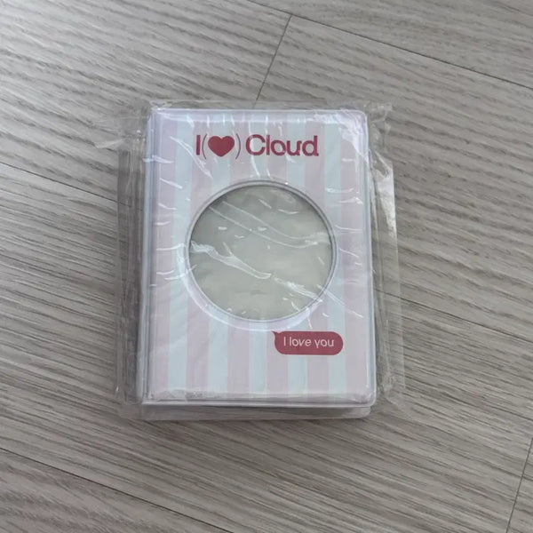 [BUNJANG] Lazymoonthly I(♥)Cloud Pink+Red Photocard Holder / lazymonthly님 아이클라우드 콜렉트북 콜북 양도
