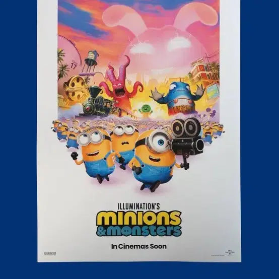 [BUNJANG] Minions & Monsters Goods Package Poster / 미니언즈 & 몬스터즈 굿즈패키지 포스터