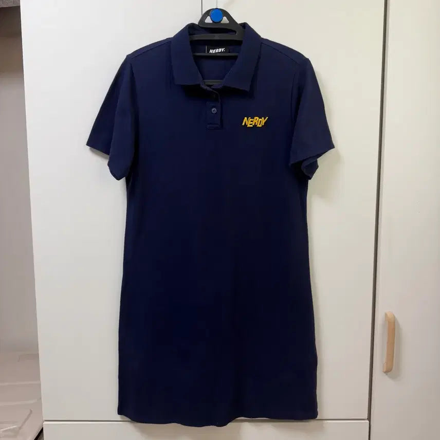[BUNJANG] Nerdy Navy Collar Dress S / NERDY 널디 네이비 카라 원피스 치마 S