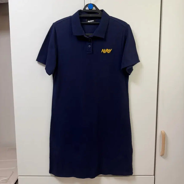 [BUNJANG] Nerdy Navy Collar Dress S / NERDY 널디 네이비 카라 원피스 치마 S