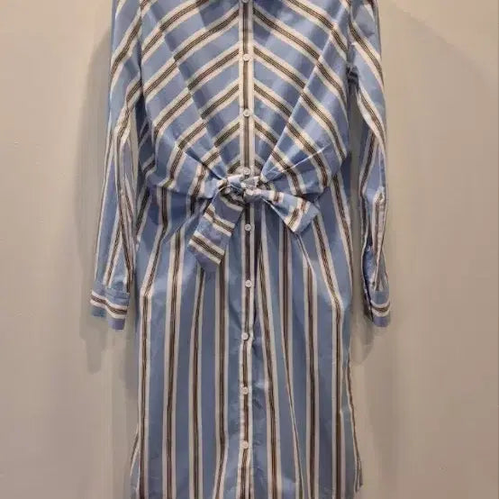 [BUNJANG] Bernice Striped Shirt Dress Size 36 / 베르니스  36   스트라이프   셔츠원피스