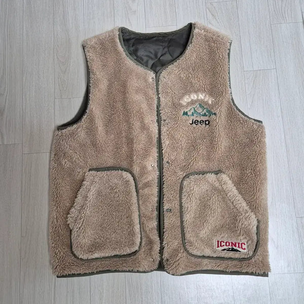 [BUNJANG] Double-Sided Jacket Vest Jumper / 지프 자켓 점퍼 조끼 잠바 노스페이스 뉴발란스