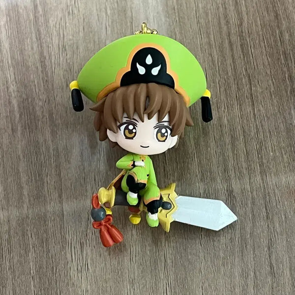 [BUNJANG] Cardcaptor Sakura Syaoran Figure Keychain / 카드캡터 체리 샤오랑 피규어 키링