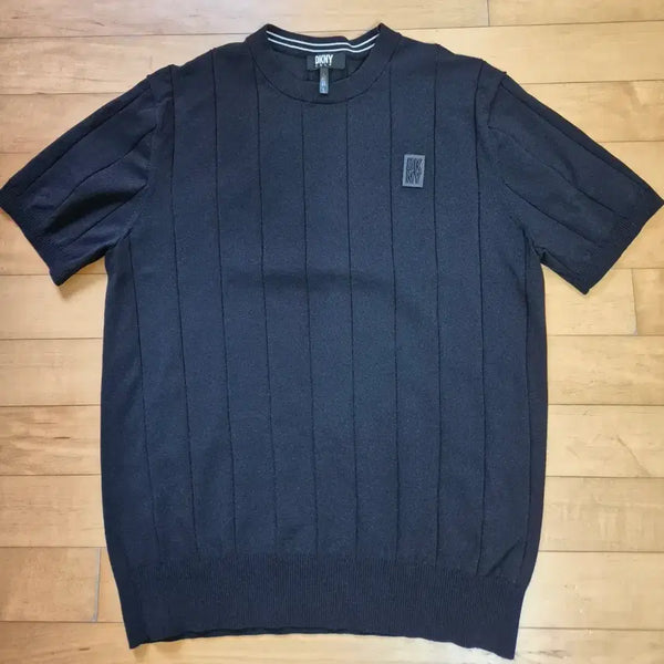 [BUNJANG] DKNY Golf Men's Short Sleeve Knit L Size Black / 골프웨어 *DKNY골프 남성 반팔 니트 L 사이즈*