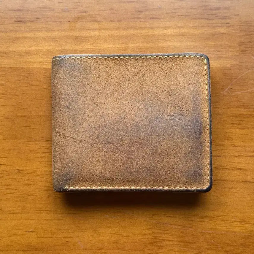 [BUNJANG] RRL Roughout Suede Bi-fold Wallet / RRL 러프아웃 스웨이드 반지갑