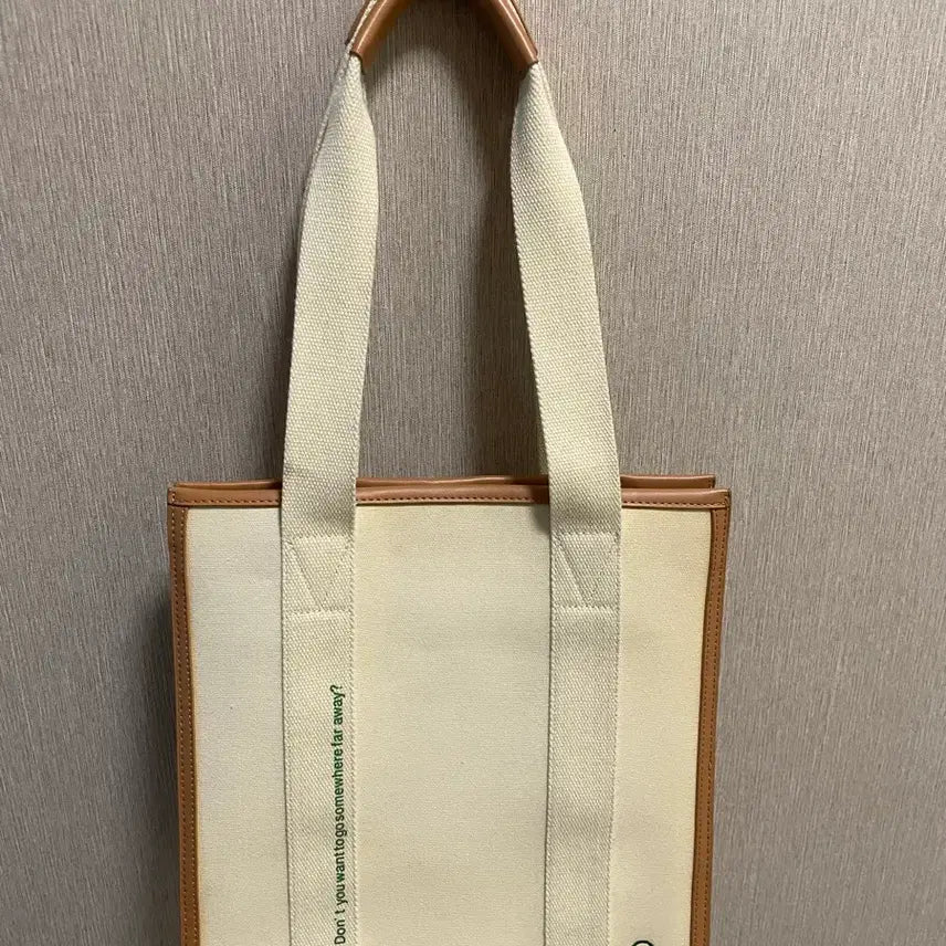 [BUNJANG] United Colors of Benetton Canvas Tote Bag / 베네통 캔버스 백