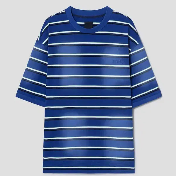 [BUNJANG] L.BLOSSOM 26SS Washed Stripe Ringer Short Sleeve T-Shirt / [L] 준지 26ss 워시드 스트라이프 링거 반팔 티