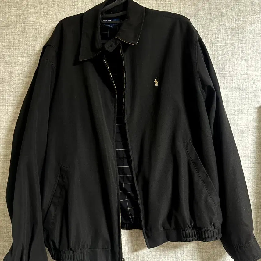 [BUNJANG] Polo Ralph Lauren Black Barracuda Jacket M / 폴로 랄프로렌(Polo Ralph Lauren) 블랙 바라쿠다 자켓 M