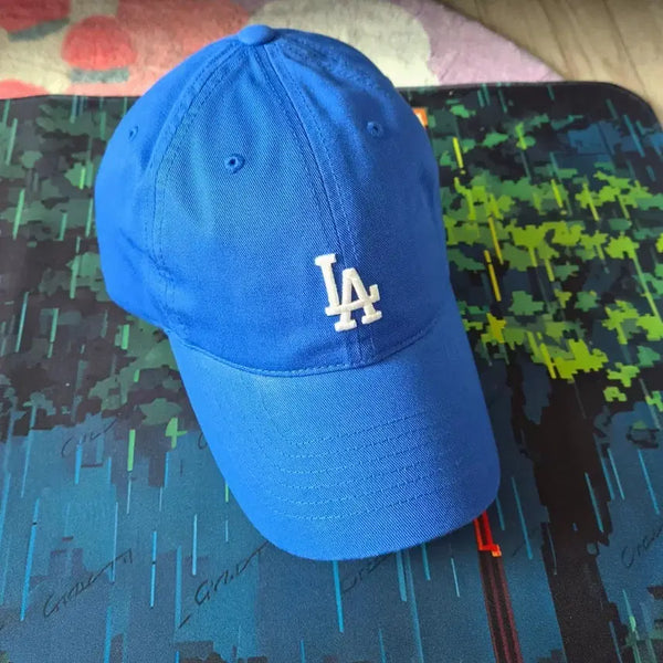 [BUNJANG] MLB Unstructured Ball Cap LA Blue / MLB 루키 언스트럭쳐 볼캡 LA 블루