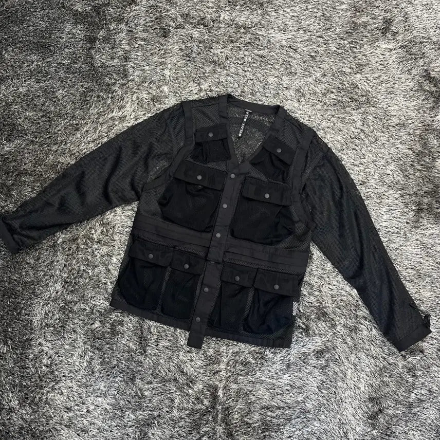 [BUNJANG] Glack Detachable Full Mesh Jacket (L) / 디테쳐블 풀메쉬 자켓 글랙 GLACK 자켓 (L)