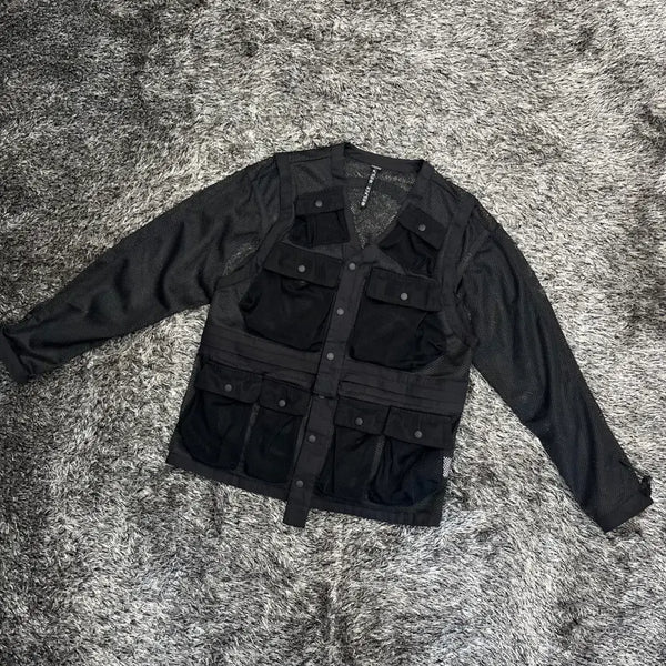 [BUNJANG] Glack Detachable Full Mesh Jacket (L) / 디테쳐블 풀메쉬 자켓 글랙 GLACK 자켓 (L)