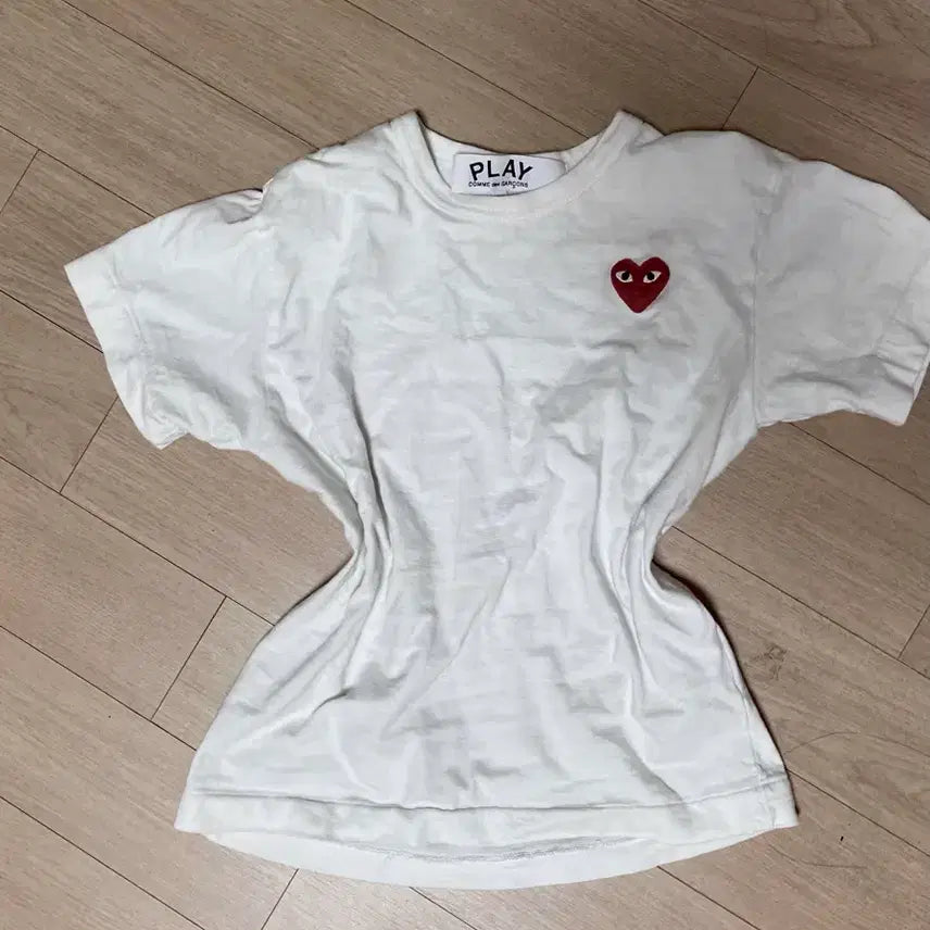 [BUNJANG] Comme des Garçons PLAY T-Shirt / 꼼데가르송 반팔티 xxs