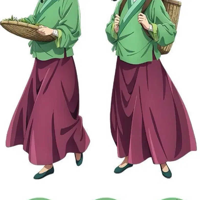 [BUNJANG] Mao Mao Court Lady Version Cosplay Full Set (XL) / 마오마오 코스프레 풀셋
