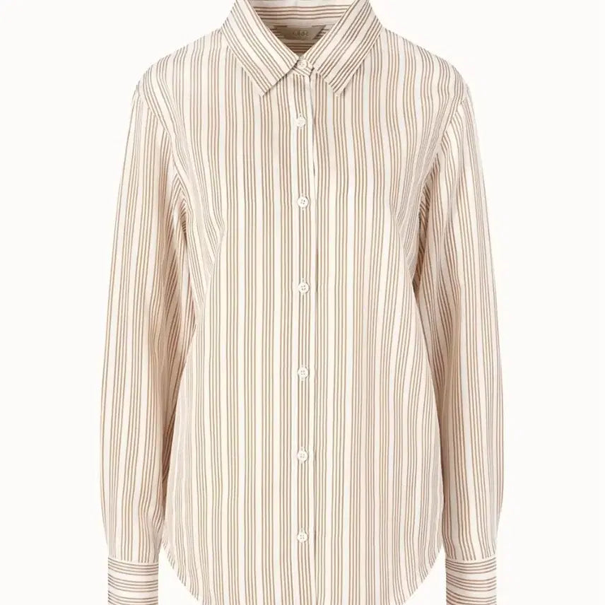 [BUNJANG] Orr Stripe Shirt Beige / (새상품) 오르 orr 스트라이프 셔츠