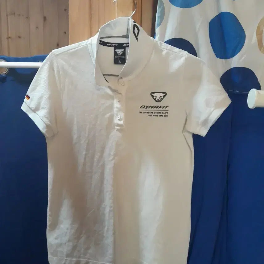 [BUNJANG] Dynafit White Short-Sleeve Polo Shirt Size S / 다이나핏 반팔 카라티 흰색 S